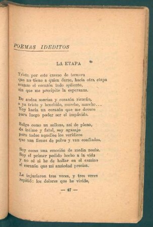La etapa