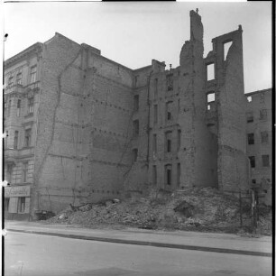 Negativ: Gelände, Ansbacher Straße 47, 1950