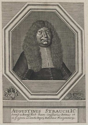 Bildnis des Augustinus Strauch