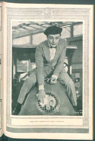 Wallace Reid, el simpático primer actor de la Paramount.