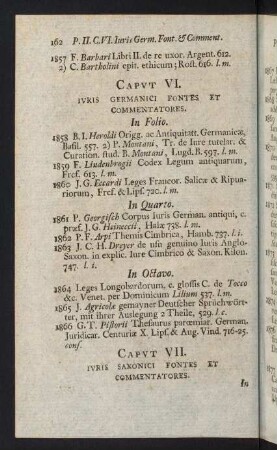 162-194, Caput VI. - Caput XI.