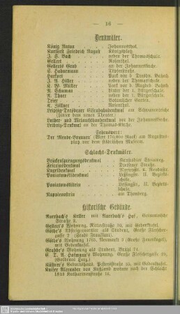 Denkmäler