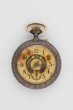 Taschenuhr, Gebrüder Thiel, Ruhla, um 1914