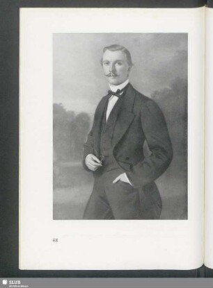 Carl Ferdinand Freiherr von Stumm-Halberg. Jugendbildnis