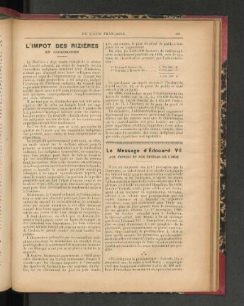 L'Impot Des Rizières.