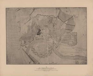 Pläne und Ansichten der Stadt aus den Jahren 1521 - 1898, Lichtdruck, 1898 : Atlas zur Geschichte Dresdens : Pläne und Ansichten der Stadt aus den Jahren 1521 - 1898 ; mit einem Abriß der geschichtlichen Ortskunde von Dresden / hrsg. von Otto Richter. - Dresden : Stengel & Markert , 1898. - 39 Bl. : Kt.