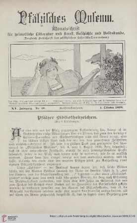 Nr. 10 (1. Oktober 1898)