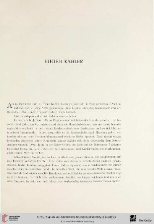 Eugen Kahler