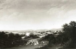 Brasilianische Landschaft : Frans Post (1612-1680). Brasilianische Landschaft. Öl, Eichenholz, 44 x 70,5 cm, 1658