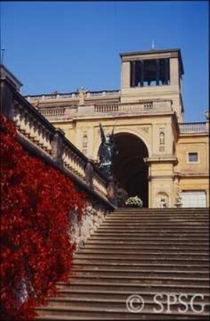 Potsdam, Park Sanssouci, Umgebung Orangerie.