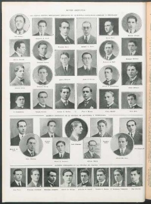 Alumnos egresados de la escuela de pilotos [Fotografías]