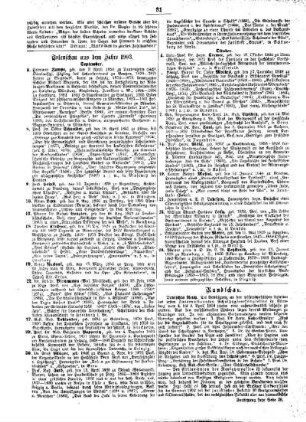 Totenschau aus dem Jahre 1903