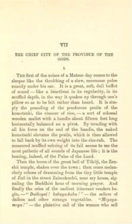 VII. The chief city of the Province of the Gods