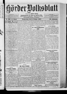 Hörder Volksblatt. 1884-1934