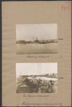 Der Hafen von Archangelsk