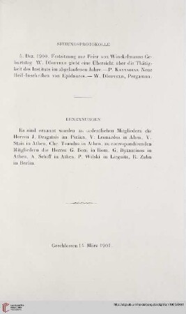 Ernennungen