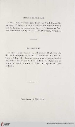 Ernennungen