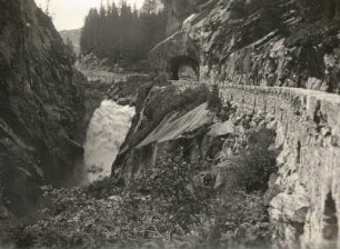 Ostalpen. Zillertaler Alpen. Arntal mit Handeckfall (Handeggfall)