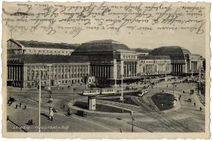 Leipzig. Hauptbahnhof