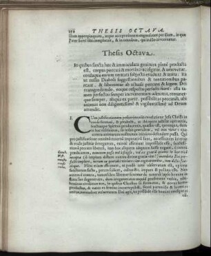 Thesis Octava.