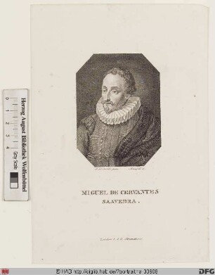 Bildnis Miguel de Cervantes Saavedra