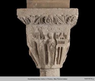Kapitell mit Szenen aus der Kindheitsgeschichte Christi - N04FL04