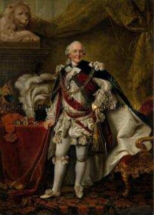 Ferdinand, Erbprinz von Braunschweig-Lüneburg (1721-1792), in der Robe des Ritters des Hosenbandordens