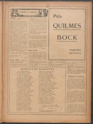 "Inquietud", poesías por José R. Peire.- Rosario