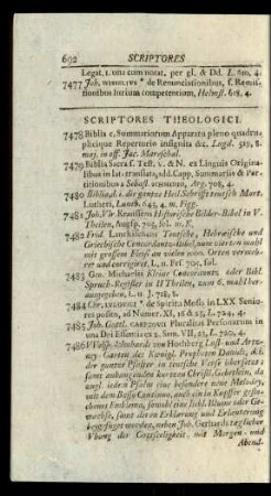 Scriptores Theologici