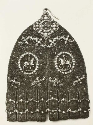 Degentasche mit Türkisen