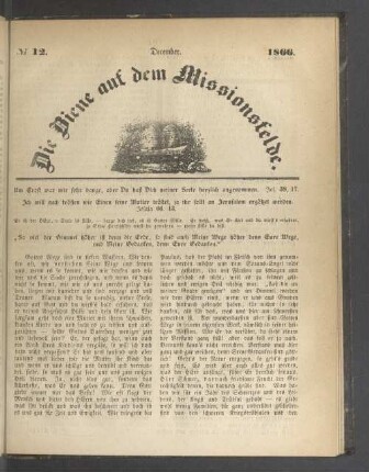 N° 12. December. 1866