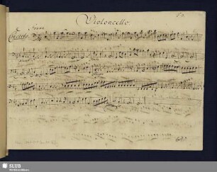 [No.3.] Concerto [c-Moll] Violoncello.