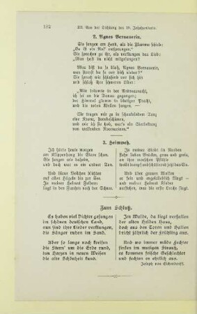 [Gedicht "Zum Schluß" von Joseph von Eichendorff]