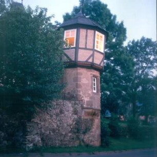 Amönau. Lusthäuschen (Rapunzelturm) am Schloss (15. Jh.)