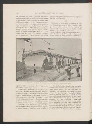 Calle de San Nicolás, cerca de la Artillería. - Quezaltenango. - [Fotografía]