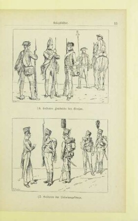 14. Soldaten Friedrichs des Großen