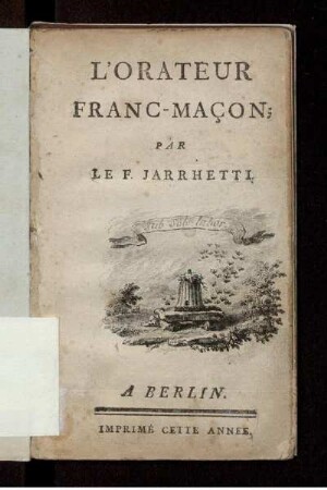 L'Orateur Franc-Maçon