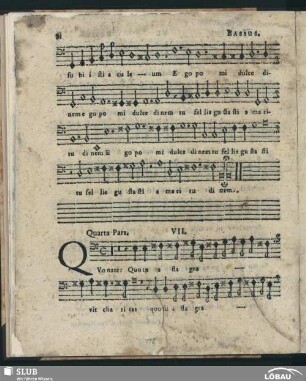 VII. Quo nate Dei; SWV 59