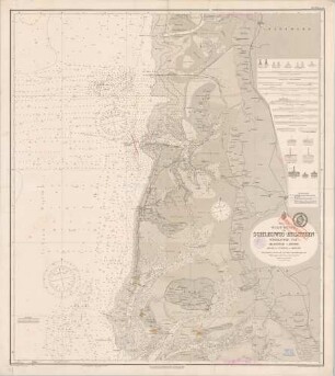 70 Nordsee; West-Küste von Schleswig-Holstein. Nördlicher teil