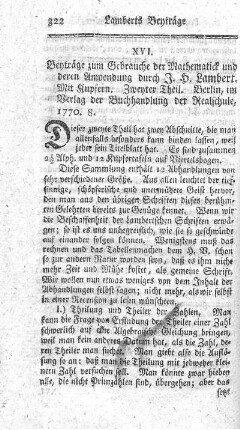 Beyträge zum Gebrauche der Mathematik und deren Anwendung. T.2.