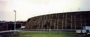 Umgehung Lauchringen, Heidenäckertunnel, Raumgitterwand westlich des Heidenäckertunnels.