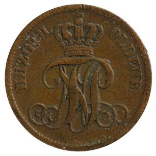 Münze, 3 Schwaren, 1858 n. Chr.