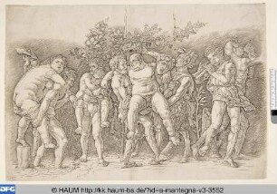 [Bacchanal mit Silen]