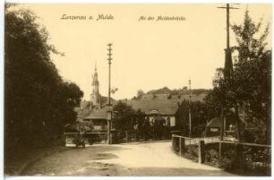 Lunzenau. an der Muldenbrücke
