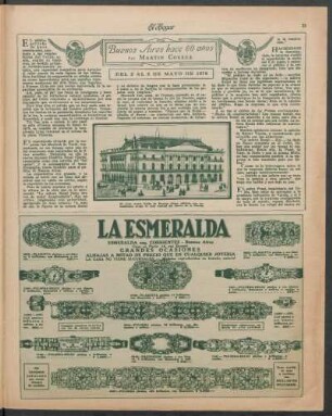 Buenos Aires hace 60 años : Del 2 al 8 de mayo de 1870