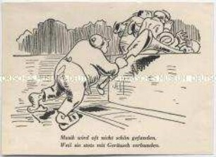 Postkarte mit Motiv von Wilhelm Busch