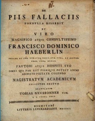 De piis fallaciis nonnulla