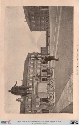 Napoli – Palazzo Reale. – Palais Royal. – The Royal Palace. – Königspalast.