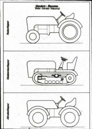 Standardbauweise (Motor-Getriebe-Triebachse)