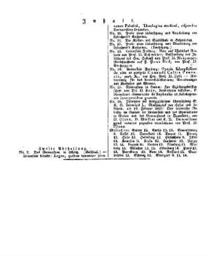 Inhaltsverzeichnis der Allgemeinen Schulzeitung : [Februar 1827, Heft 9 - 16]